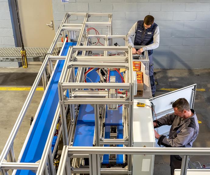 Prototype de ligne de conditionnement